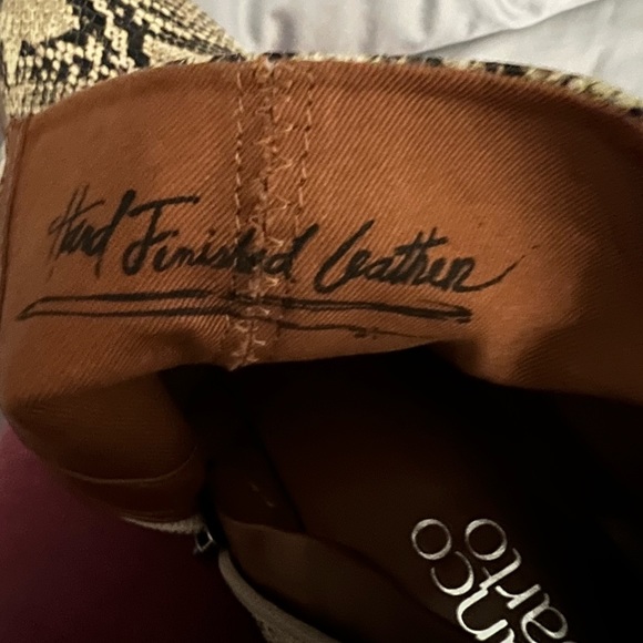 Franco Sarto Klora Leather Heeled Bootie NWOT - Picture 4 of 7